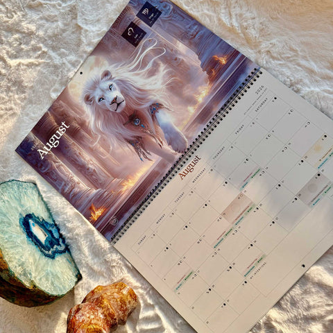 2026 White Planner & 2026 Calendar Pack