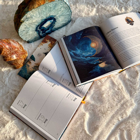 2026 White Planner & 2026 Calendar Pack